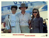 3z980 WHITE HUNTER, BLACK HEART LC '90 Alun Armstrong w/2 pretty women, directed by Clint Eastwood