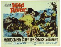 3z495 WILD RIVER TC '60 cool montage of Montgomery Clift & Lee Remick, directed by Elia Kazan!