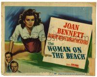 3z500 WOMAN ON THE BEACH TC '46 Robert Ryan loves bad girl Joan Bennett, Charles Bickford