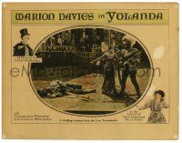 3z994 YOLANDA LC '24 Marion Davies with knights after love duel & shown in two of her past hits!