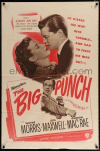 4a091 BIG PUNCH 1sh '48 Gordon MacRae kissed his way into trouble, boxing!