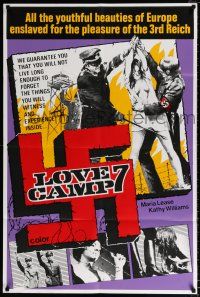 4a510 LOVE CAMP 7 1sh '69 youthful beauties enslaved for the pleasure of the 3rd Reich!