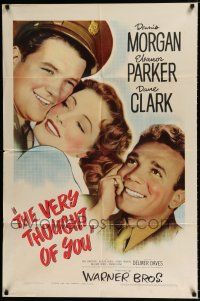 4a952 VERY THOUGHT OF YOU 1sh '44 Eleanor Parker, Dennis Morgan, Delmer Daves directed!