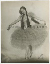 4b102 ROSITA MORENO deluxe stage play 11x14 still '29 in Broadway's Pleasure Bound, signed by photog