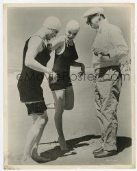 4b105 SOME LIKE IT HOT candid 11.25x14 still '59 Billy Wilder with Marilyn Monroe & Jack Lemmon!