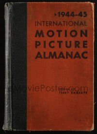4b019 1944-45 INTERNATIONAL MOTION PICTURE ALMANAC hardcover book '45 filled with information!