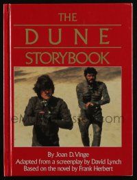 4b339 DUNE hardcover book '84 David Lynch sci-fi epic, w/cool color images from the movie!