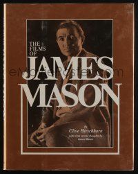 4b348 FILMS OF JAMES MASON hardcover book '77 with second thoughts by the actor himself!