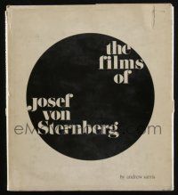 4b350 FILMS OF JOSEF VON STERNBERG hardcover book '66 illustrated biography of the director!