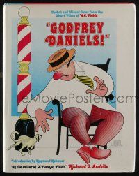 4b366 GODFREY DANIELS hardcover book '75 short films of W.C. Fields, Hirschfeld art!