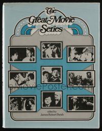 4b370 GREAT MOVIE SERIES hardcover book '71 Blondie, Hopalong Cassidy & many more!