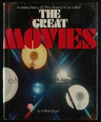 4b371 GREAT MOVIES hardcover book '73 great full-color images from 60 of Hollywood's best!