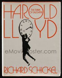 4b374 HAROLD LLOYD: THE SHAPE OF LAUGHTER hardcover book '74 illustrated biography of the comedian