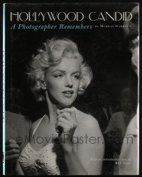 4b380 HOLLYWOOD CANDID hardcover book '00 great images of Marilyn Monroe, Russell, Stewart & more!