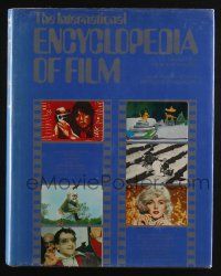 4b387 INTERNATIONAL ENCYCLOPEDIA OF FILM hardcover book '75 filled with many cool images!