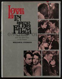 4b397 LOVE IN THE FILM hardcover book '79 many images and info on Hollywood's on-screen romances!