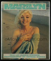 4b398 MARILYN hardcover book '87 incredible color images of the sexy movie legend!