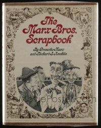 4b400 MARX BROS. SCRAPBOOK hardcover book '73 an illustrated biography of the legendary team!