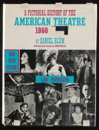 4b411 PICTORIAL HISTORY OF THE AMERICAN THEATRE 100 YEARS hardcover book '71 new third edition!