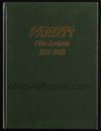 4b435 VARIETY FILM REVIEWS 1938-1942 hardcover book '83 filled with great information!