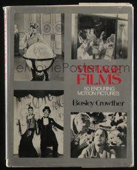 4b436 VINTAGE FILMS hardcover book '77 most classic 50 Enduring Motion Pictures!