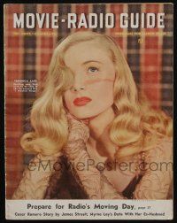 4b296 MOVIE & RADIO GUIDE magazine March 22-28 1941 Veronica Lake in I Wanted Wings, Lady Eve!