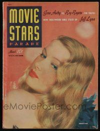 4b302 MOVIE STARS PARADE magazine March 1942 Veronica Lake, Gene Autry vs Roy Rogers - The Truth!