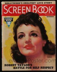 4b253 SCREEN BOOK magazine December 1936 art of Rochelle Hudson, The Men in Kay Francis' Life!
