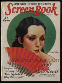 4b232 SCREEN BOOK magazine June 1929 art of Lupe Velez by John Clarke, D.W. Griffith, Novarro