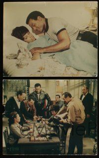 4b151 SPLIT 7 color deluxe 11x14 stills '68 Jim Brown, Ernest Borgnine, Klugman, Diahann Caroll
