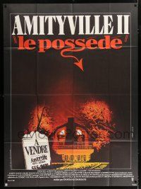 4c500 AMITYVILLE II French 1p '82 The Possession, haunted house, directed by Damiano Damiani!