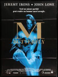 4c787 M BUTTERFLY French 1p '94 Jeremy Irons, directed by David Cronenberg, different image!