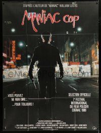 4c794 MANIAC COP French 1p '88 Tom Atkins, Bruce Campbell, completely different image!