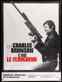 4c797 MECHANIC French 1p '72 great image of Charles Bronson with snipe rifle, Michael Winner