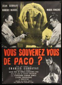 4c883 RIFIFI EN LA CIUDAD French 1p '66 Jean Servais, Robert Manuel, directed by Jess Franco!