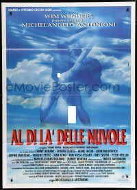 4c012 BEYOND THE CLOUDS Italian 1p '95 Wenders & Antonioni's Al di la delle nuvole, naked Ardant!