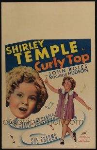 4c287 CURLY TOP WC '35 cute Shirley Temple sings, dances & charms, great images!