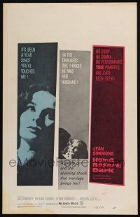 4c330 HOME BEFORE DARK WC '58 pretty untouched Jean Simmons is a wife on the rim of insanity!