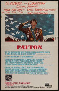 4c391 PATTON WC '70 General George C. Scott, Franklin J. Schaffner World War II classic!