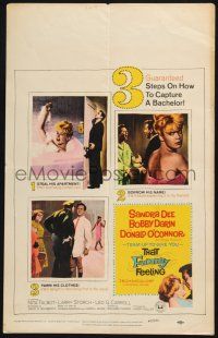 4c465 THAT FUNNY FEELING WC '65 sexy naked Sandra Dee in tub, Bobby Darin, Donald O'Connor