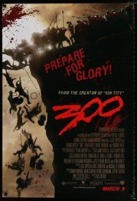 4d017 300 advance DS 1sh '06 Zack Snyder directed, Gerard Butler, prepare for glory!