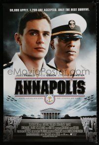4d059 ANNAPOLIS DS 1sh '06 James Franco, Tyrese Gibson, Only the best survive!