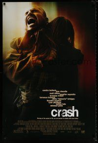 4d165 CRASH DS 1sh '04 Don Cheadle, Sandra Bullock, Matt Dillon!