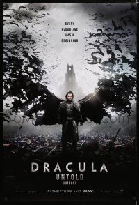 4d218 DRACULA UNTOLD teaser DS 1sh '14 every bloodline has a beginning, vampires!