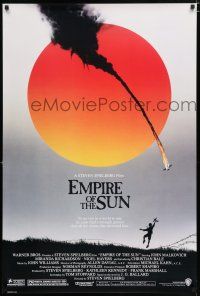4d232 EMPIRE OF THE SUN 1sh '87 Stephen Spielberg, John Malkovich, first Christian Bale!