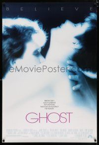 4d290 GHOST 1sh '90 classic Patrick Swayze & Demi Moore romantic close up!