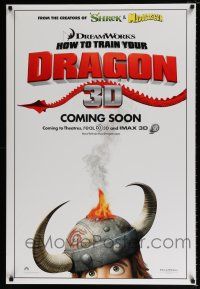 4d352 HOW TO TRAIN YOUR DRAGON int'l teaser DS 1sh '10 DeBlois & Sanders CGI animation!