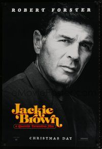 4d406 JACKIE BROWN teaser 1sh '97 Quentin Tarantino, close-up of Robert Forster!