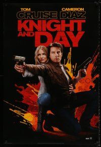 4d432 KNIGHT & DAY style E int'l teaser DS 1sh '10 cool image of Tom Cruise & Cameron Diaz!