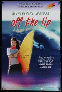 4d547 OFF THE LIP 1sh '04 Marguerite Moreau, Mackenzie Astin, girl on a surfing mission!